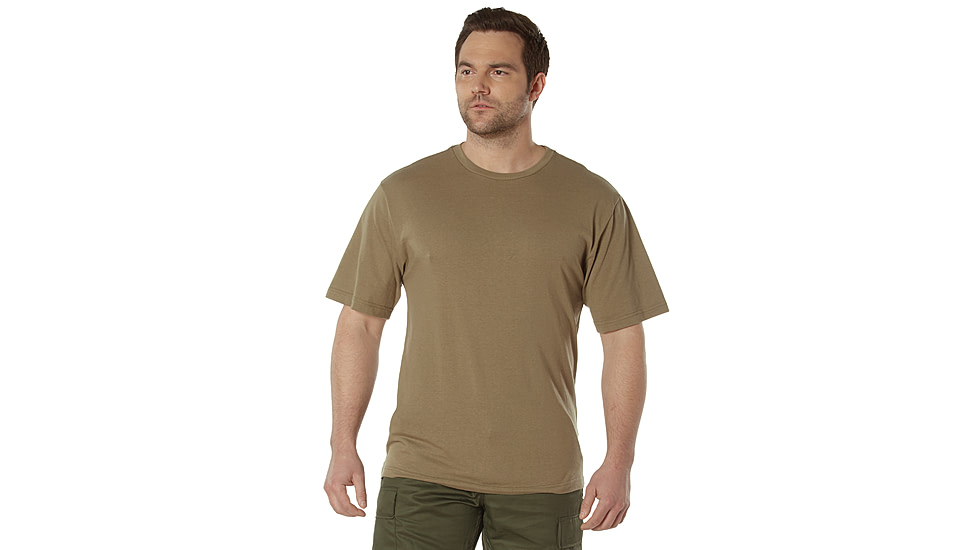 Rothco Full Comfort Fit T-Shirt, AR 670-1 Coyote Brown, 3XL, 84202-AR670-1CoyoteBrown-3XL