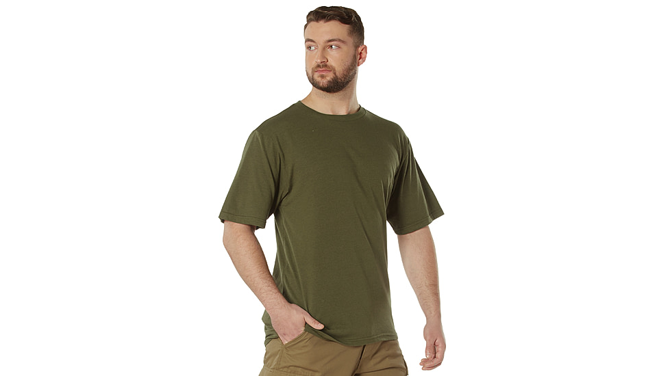 Rothco Full Comfort Fit T-Shirt, Olive Drab, 3XL, 84207-OliveDrab-3XL