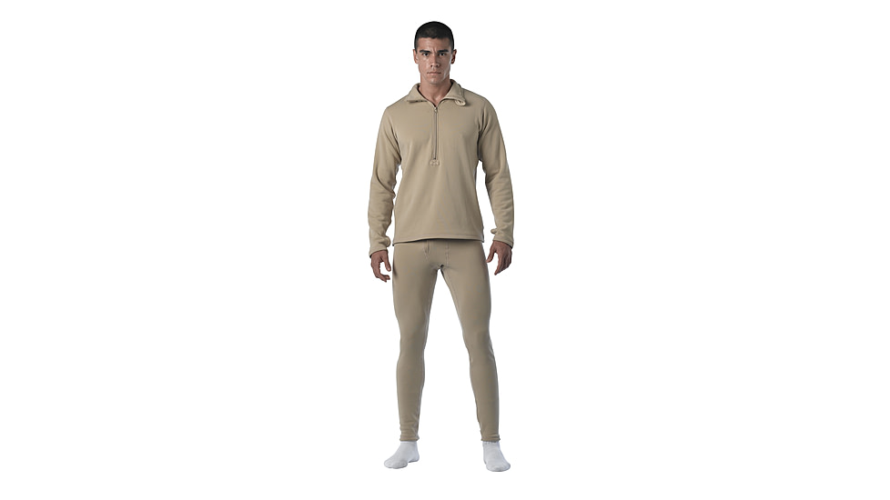 Rothco Military E.C.W.C.S. Generation III Mid-Weight Bottoms - Men's, Medium, Coyote Brown, 69044-453