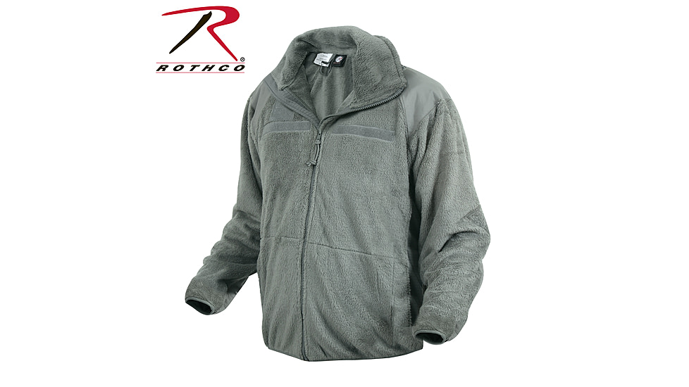 Rothco Generation III Level 3 ECWCS Fleece Jacket - Men's, Olive Drab, Small, 97390-OliveDrab-S