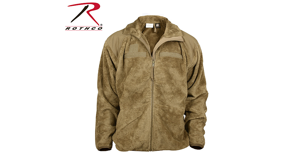 Rothco Generation III Level 3 ECWCS Fleece Jacket - Men's, Olive Drab, Small, 97390-OliveDrab-S