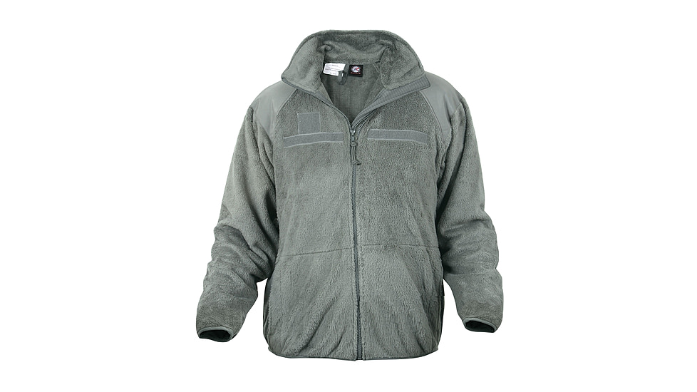 Rothco Generation III Level 3 ECWCS Fleece Jacket, Foliage Green, M, 9730-FoliageGreen-M