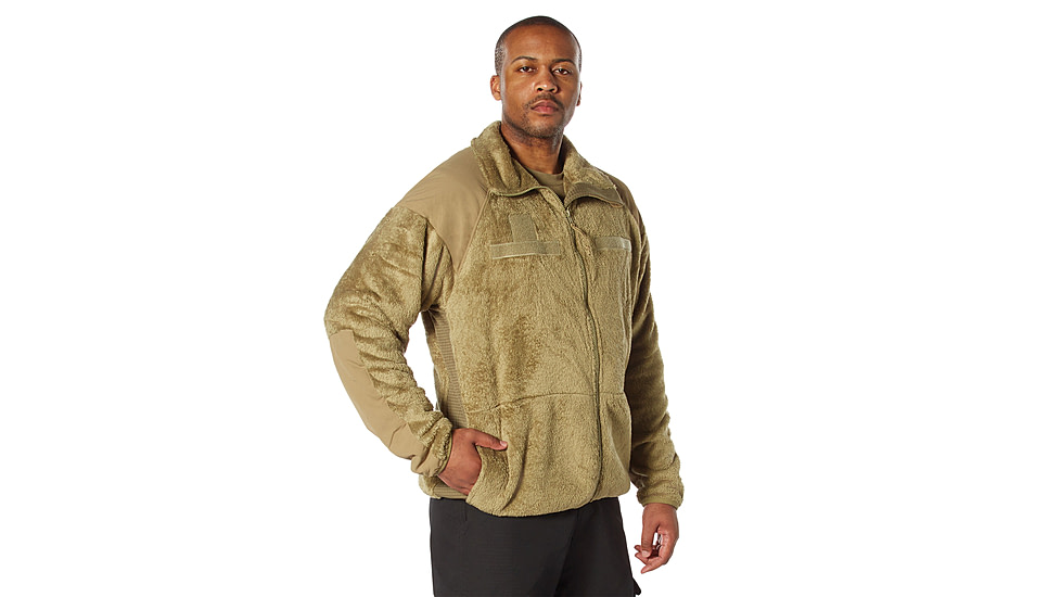 Rothco Generation III Level 3 ECWCS Fleece Jacket - Mens, AR Tan, Small, 97350-ARTan-S