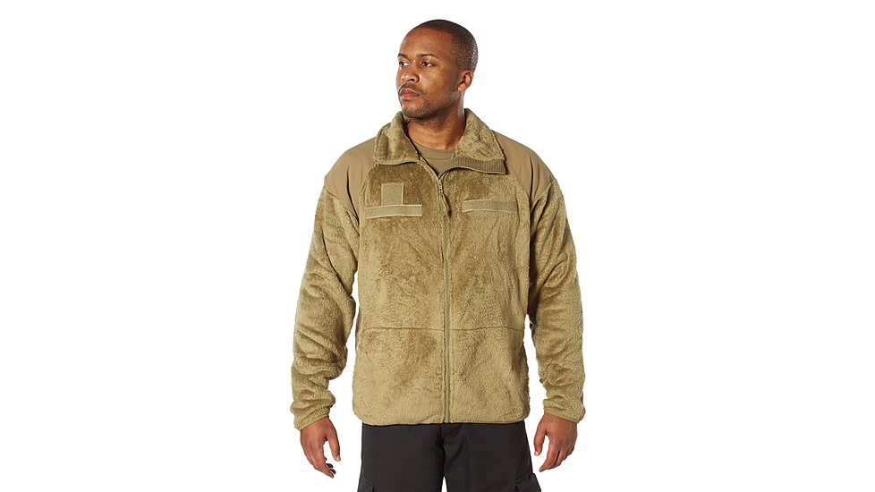 Rothco Generation III Level 3 ECWCS Fleece Jacket - Mens, AR Tan, Small, 97350-ARTan-S