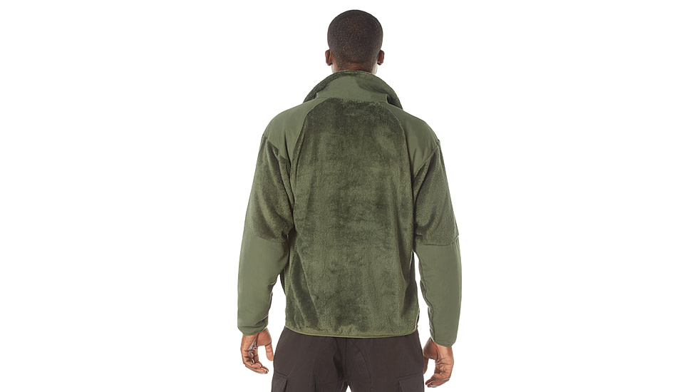 Rothco Generation III Level 3 ECWCS Fleece Jacket, Olive Drab, S, 97390-OliveDrab-S