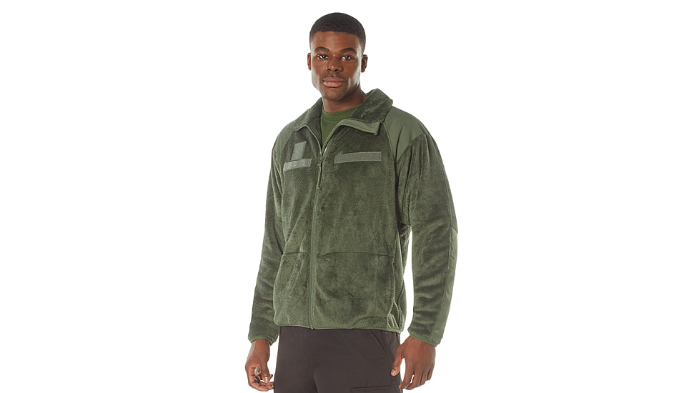 Rothco Generation III Level 3 ECWCS Fleece Jacket, Olive Drab, S, 97390-OliveDrab-S