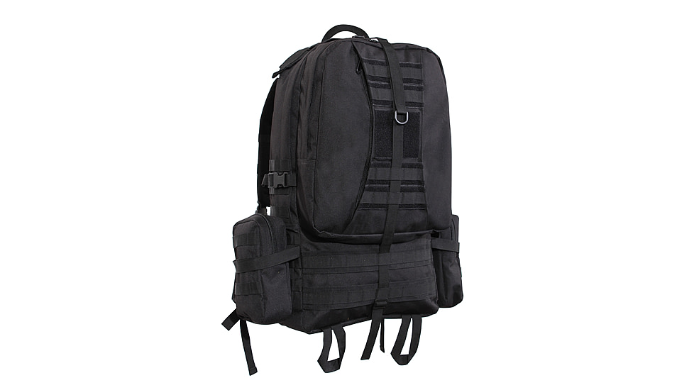 Rothco Global Assault Pack, Black, 23510-Black