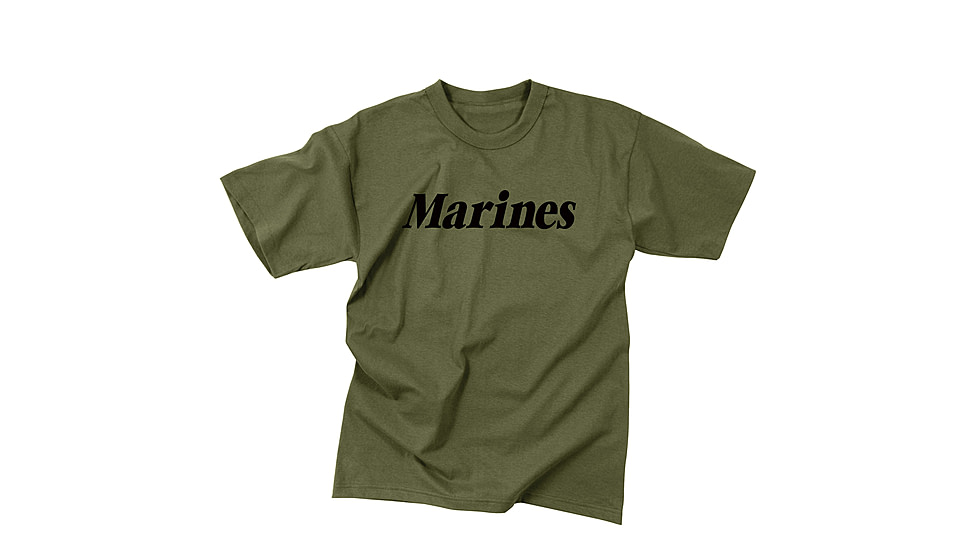 Rothco Kids Marines Physical Training T-shirt, Olive Drab, XL, 66157-OliveDrab-XL