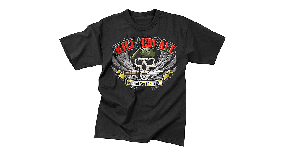Rothco Kill Em All T-Shirt, 2XL, 66161-2XL