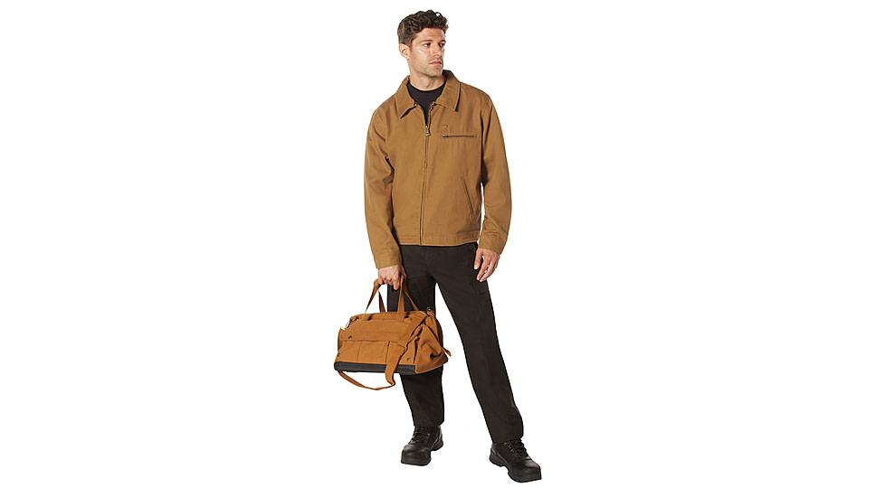Rothco Lightweight Canvas Work Jacket - Mens, Work Brown, Small, 92535-WorkBrown-S