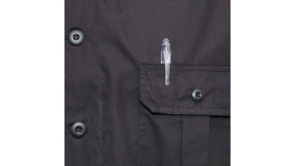 Rothco Lightweight Tactical Shirt - Mens, Black, Small, 10725-Black-S