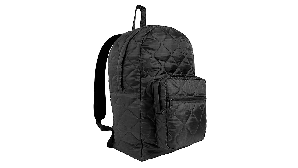 Rothco Lightweight Woobie Backpack, Black, 13830-Black