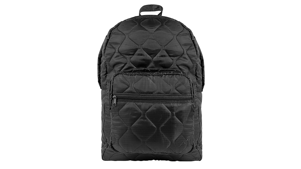 Rothco 20L Lightweight Woobie Backpack, Black, 13830-Black