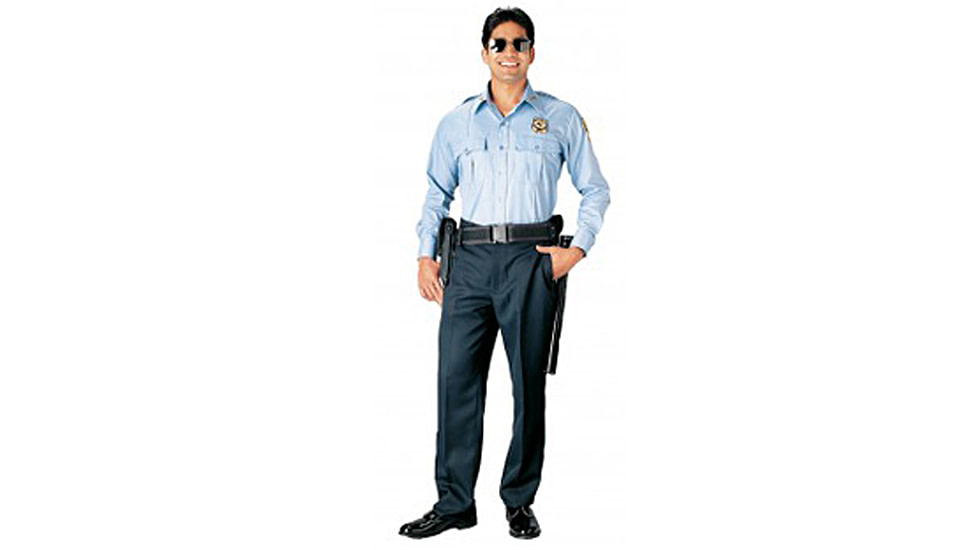 Rothco Long Sleeve Uniform Shirt, Light Blue, Small, 30010-LightBlue-S