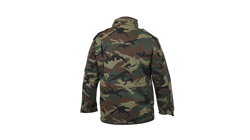 Rothco M-65 Camo Field Jacket, Woodland Camo, 5XL, 8431-WoodlandCamo-5XL
