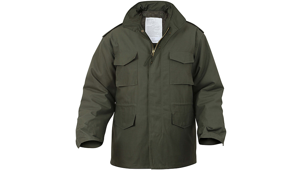 Rothco M-65 Field Jacket - Mens, Olive Drab, 6XL, 8245-OliveDrab-6XL