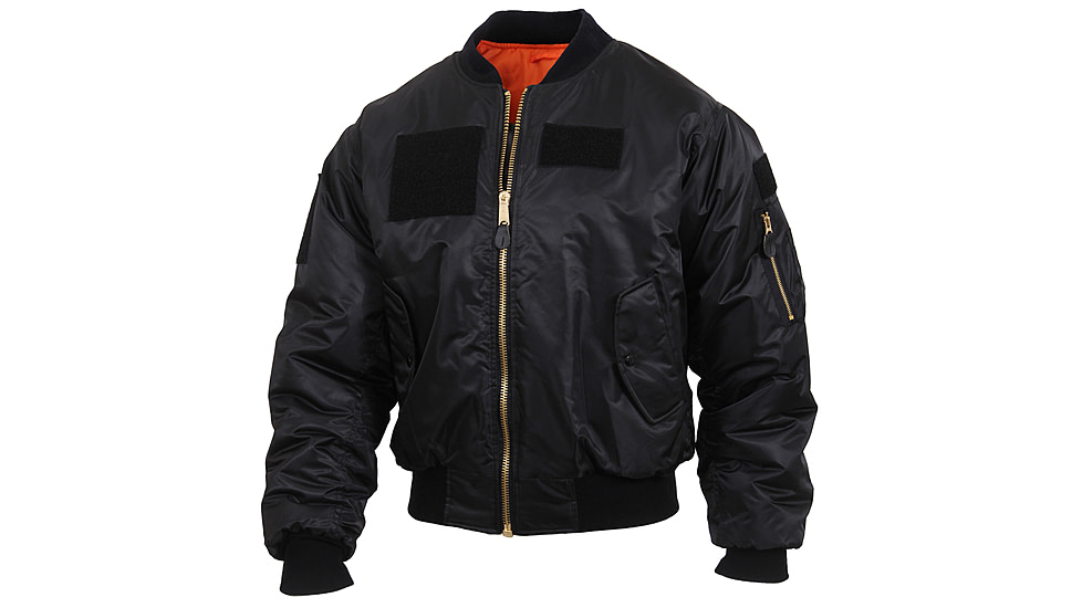 Rothco MA-1 Flight Jacket with Patches, Sage Green, 4XL, 72420-SageGreen-4XL