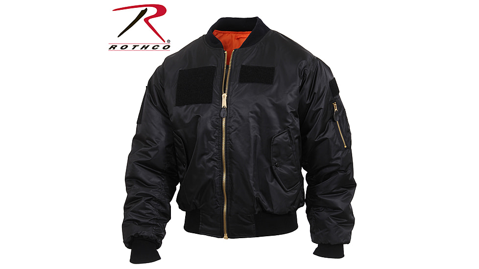 Rothco MA-1 Flight Jacket with Patches, Sage Green, 4XL, 72420-SageGreen-4XL