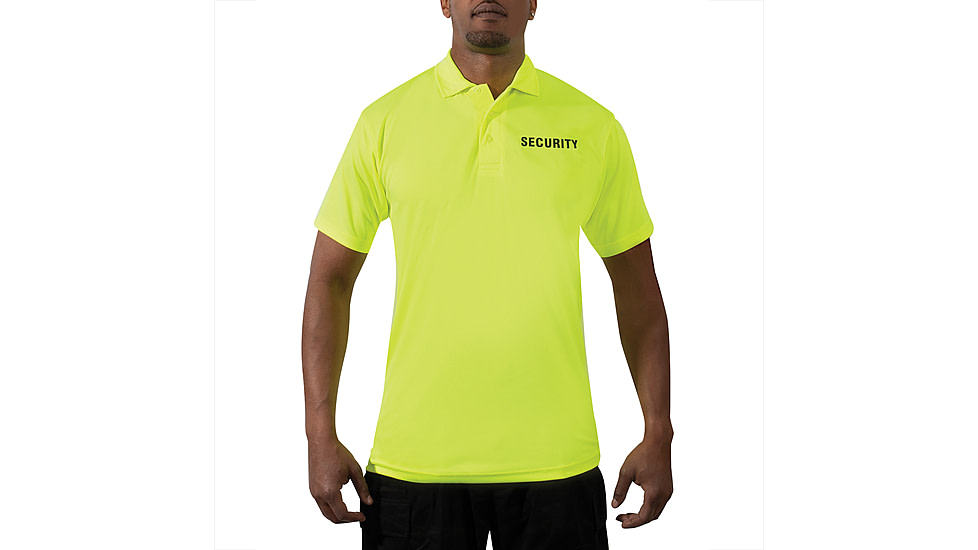 Rothco Moisture Wicking Public Safety Polo Shirt, Safety Green, Extra Large, 32170-SafetyGreen-XL