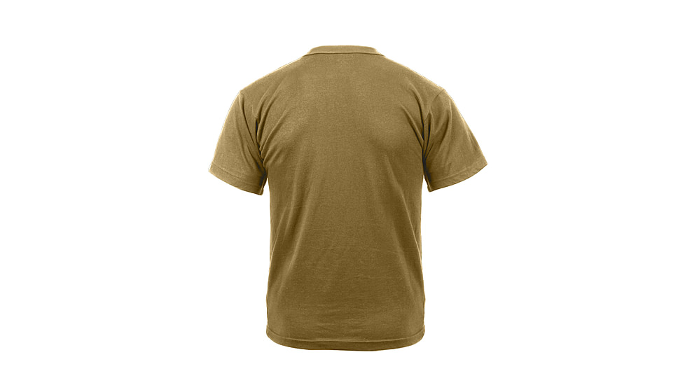 Rothco Moisture Wicking T-Shirts, Brown, XL, 9574-Brown-XL