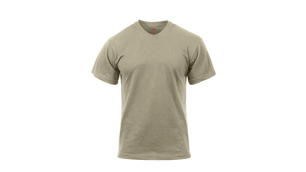Rothco Moisture Wicking T-Shirts, Desert Sand, XL, 9580-DesertSand-XL