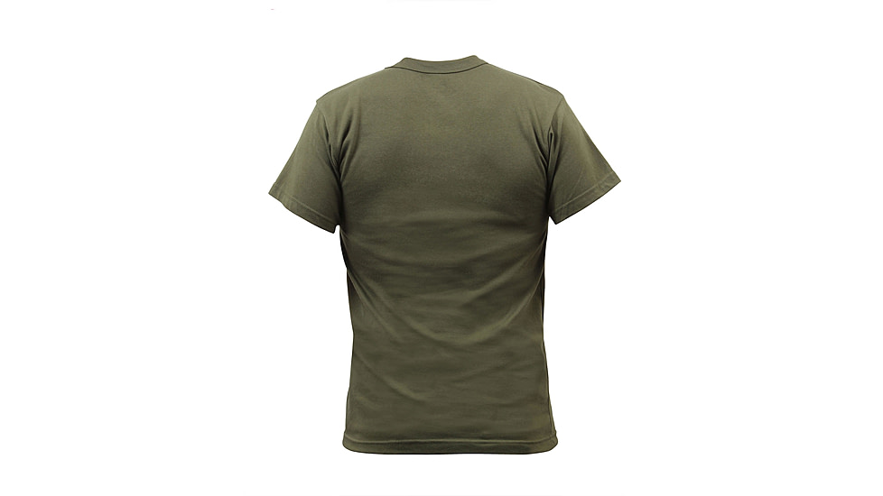 Rothco Moisture Wicking T-Shirts, Olive Drab, Small, 9505-OliveDrab-S