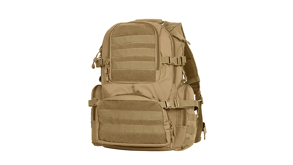 Rothco Multi-Chamber MOLLE Assault Pack, Coyote Brown, 25501-CoyoteBrown