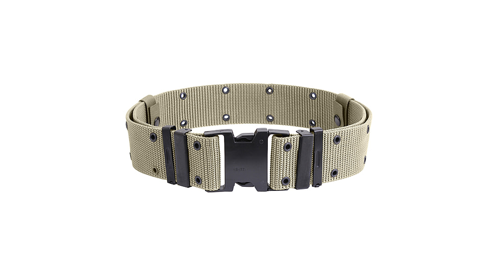Rothco New Issue Marine Corps Style Quick Release Pistol Belts, Khaki, M, 9040-Khaki-M