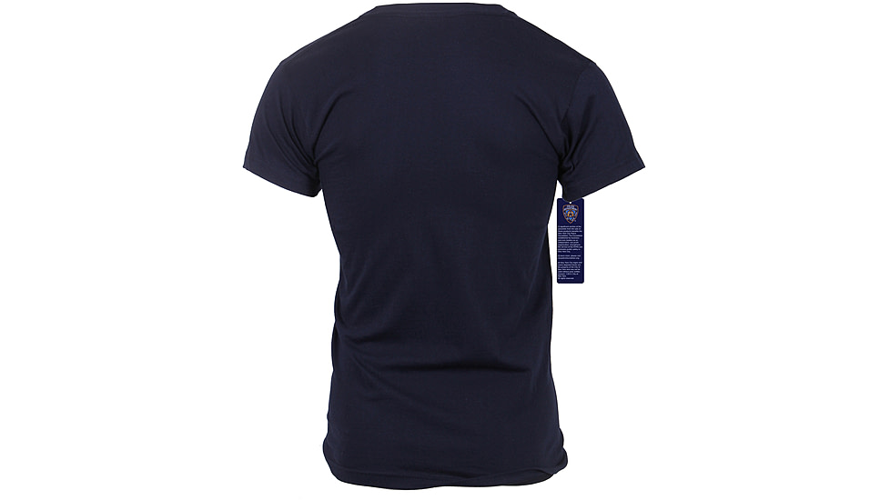 Rothco Officially Licensed NYPD Emblem T-shirt, Mens, Navy Blue, Medium, 6656-613