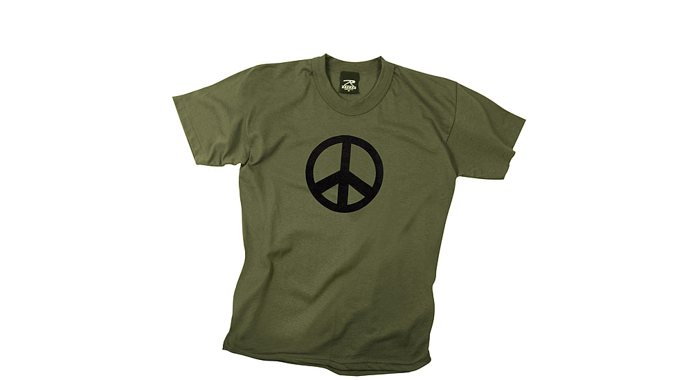 Rothco Peace T-shirt, Small, 60057-S