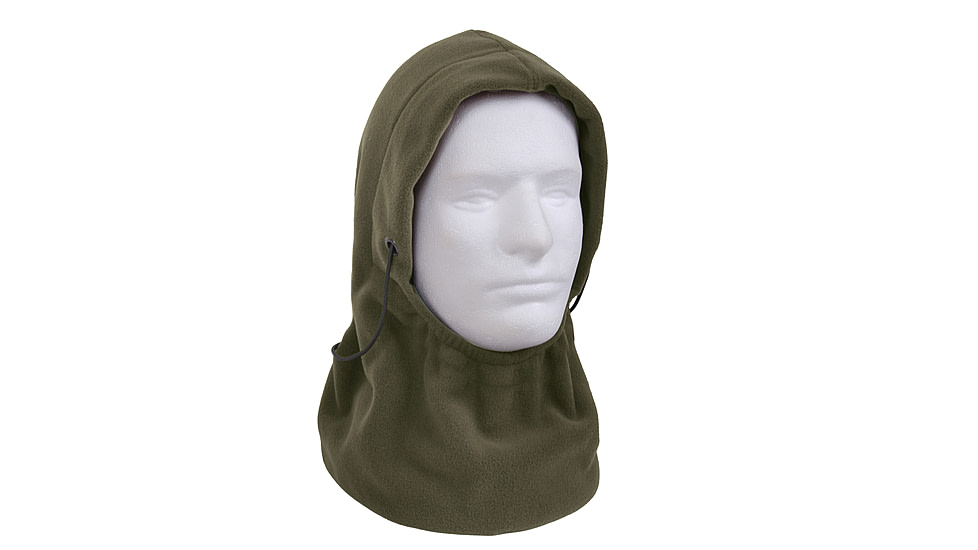 Rothco Polar Fleece Adjustable Balaclava, Olive Drab, 5585-OliveDrab