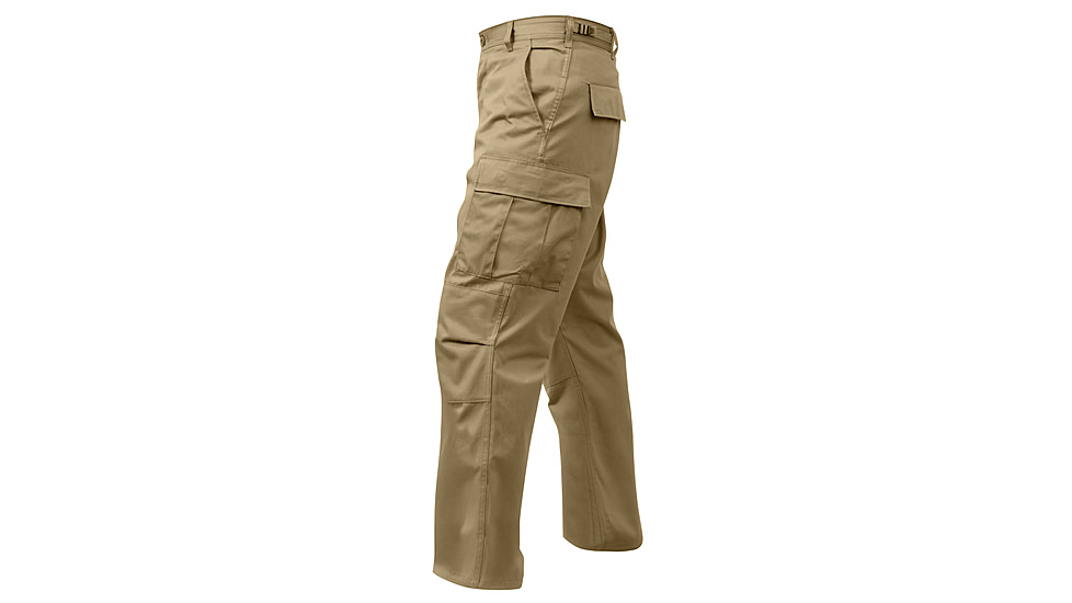 Rothco Tactical BDU Cargo Pants, Black, Medium, Short, 7971-Black-M-Short31-35Waist2612-2912Length