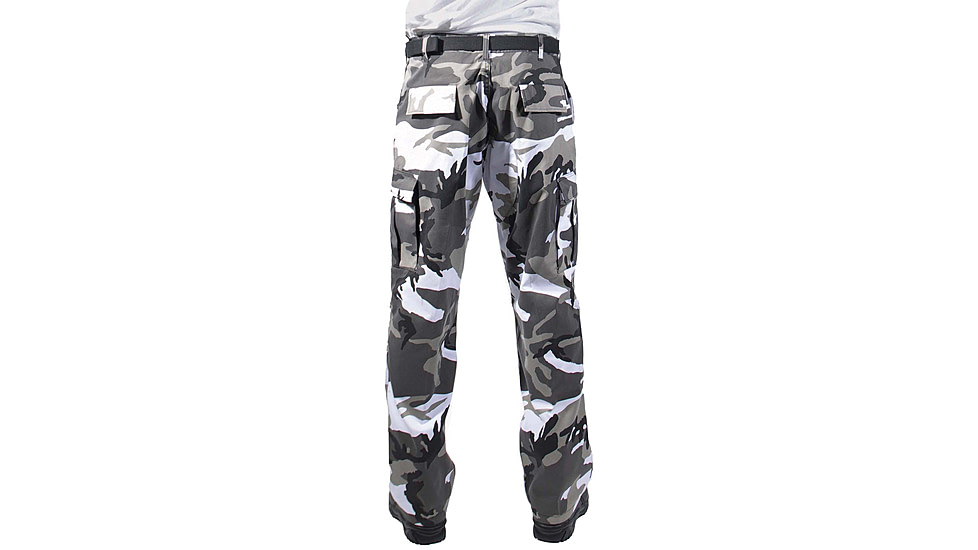 Rothco Relaxed Fit Zipper Fly BDU Pants, City Camo, Extra Large, 39-43 Waist, 29420-CityCamo-XL39-43Waist