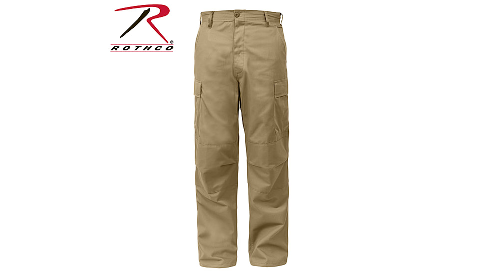 Rothco Relaxed Fit Zipper Fly BDU Pants, Woodland Camo, Extra Large, 2941-WoodlandCamo-XL