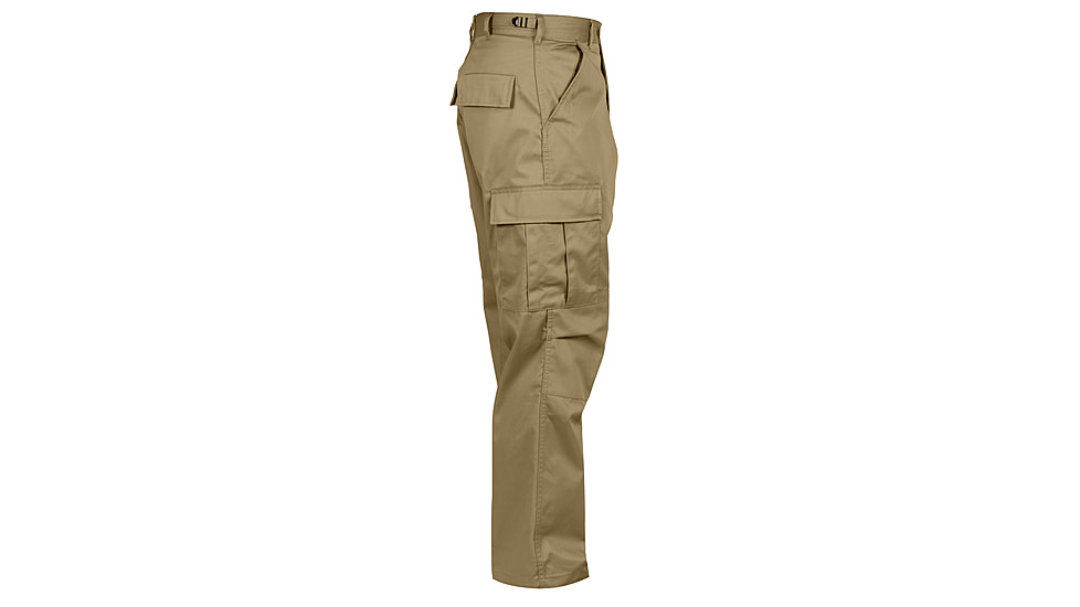 Rothco Relaxed Fit Zipper Fly BDU Pants, Woodland Camo, Extra Large, 2941-WoodlandCamo-XL
