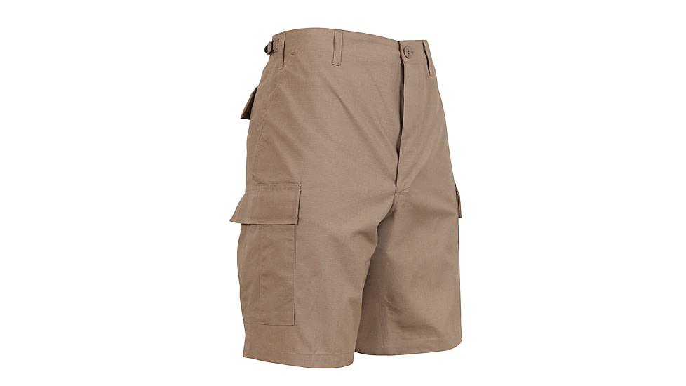 Rothco Rip-Stop BDU Shorts, Khaki, XL, 7077-Khaki-XL
