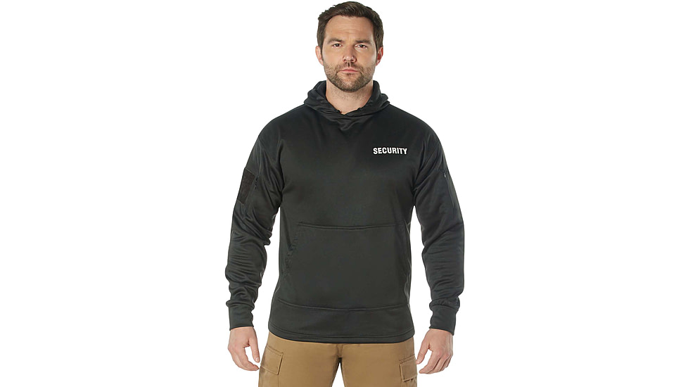 Rothco Security Concealed Carry Hoodie, Black, S, 2060-Sm