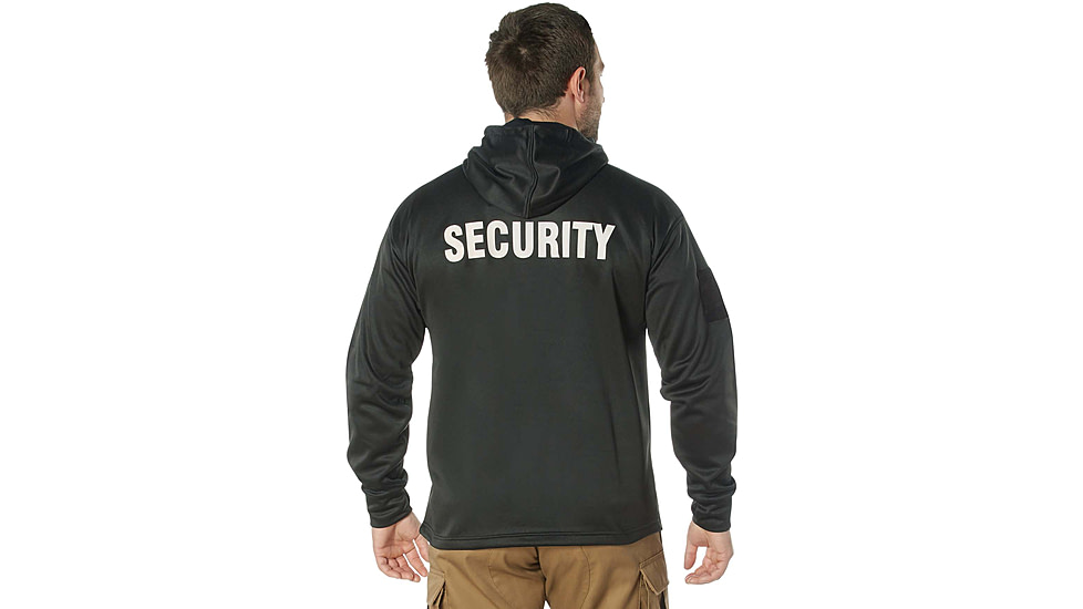 Rothco Security Concealed Carry Hoodie, Black, S, 2060-Sm