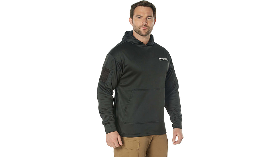 Rothco Security Concealed Carry Hoodie, Black, S, 2060-Sm