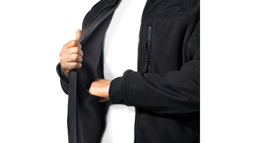 Rothco Spec Ops Tactical Fleece Jacket, Black, Extra Small, 96670-Black-XS