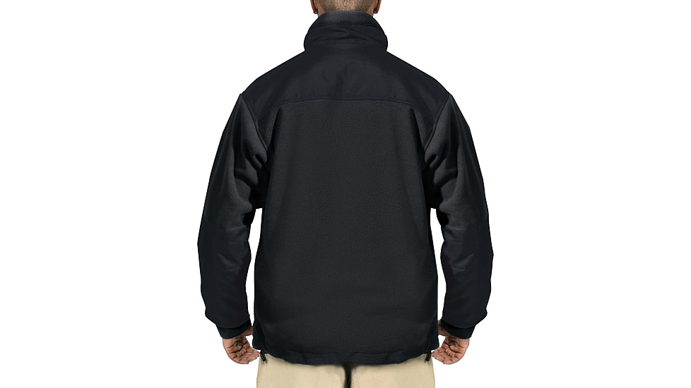 Rothco Spec Ops Tactical Fleece Jacket, Black, Extra Small, 96670-Black-XS
