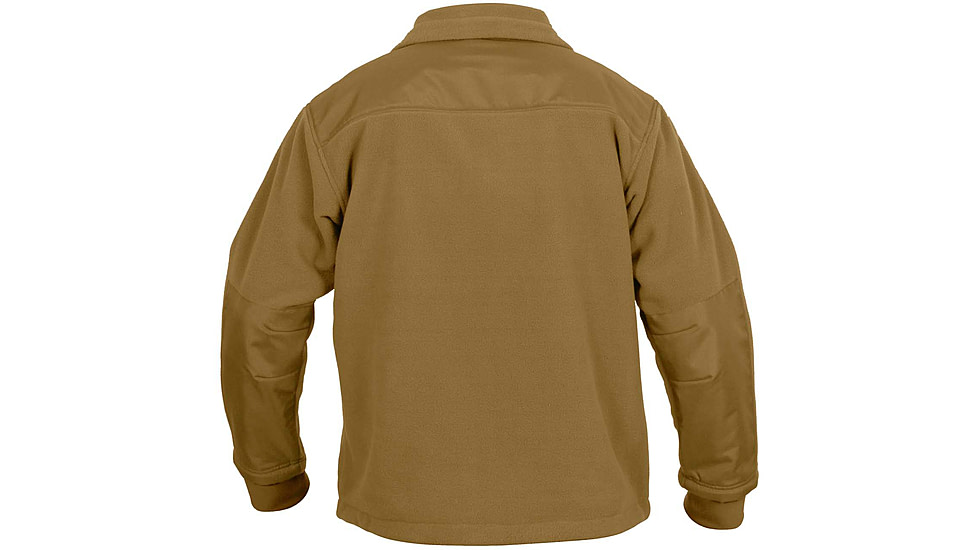 Rothco Spec Ops Tactical Fleece Jacket, Coyote Brown, Extra Small, 96680-CoyoteBrown-XS