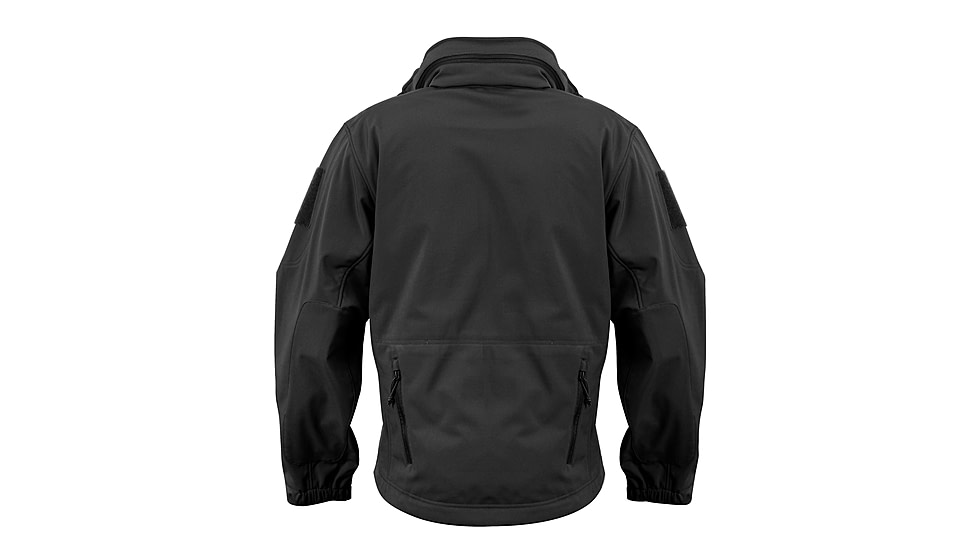 Rothco Special Ops Soft Shell Jacket - Mens, Black, Small, 9767-Black-S