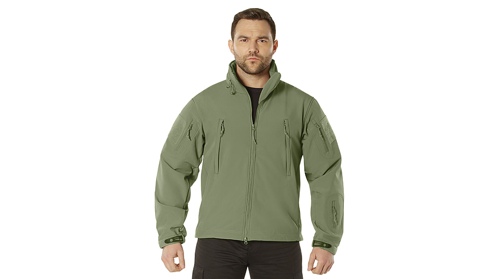 Rothco Special Ops Soft Shell Jacket - Mens, Olive Drab, Small, 9745-OliveDrab-S