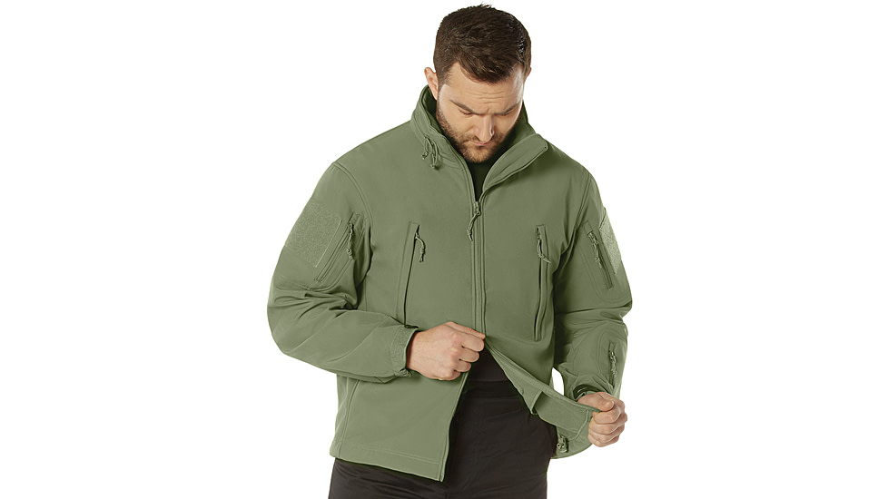 Rothco Special Ops Soft Shell Jacket - Mens, Olive Drab, Small, 9745-OliveDrab-S