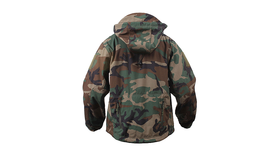 Rothco Special Ops Soft Shell Jacket - Mens, Woodland Camo, 4XL, 99908-WoodlandCamo-4XL