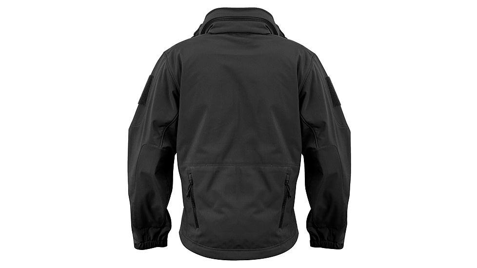 Rothco Special Ops Soft Shell Jacket - Men's, S, Camo, 12055-MidnightWoodlandCamo-S