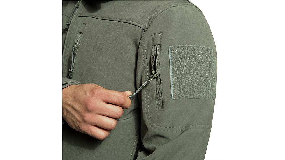 Rothco Stealth Ops Soft Shell Tactical Jacket, Olive Drab, Large, 3806-OliveDrab-L