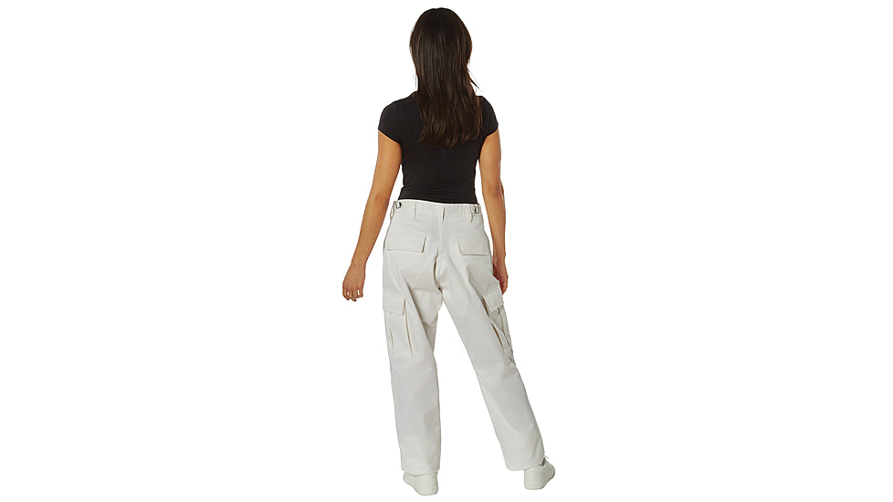 Rothco Tactical BDU Cargo Pants, Off White, Medium, 31-35in Waist, 11190-OffWhite-M31-35Waist