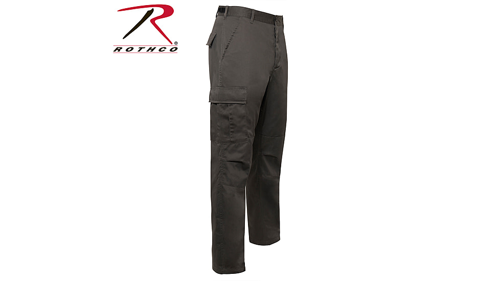 Rothco Tactical BDU Pants, Charcoal Grey, Small, 2393-CharcoalGrey-S27-31Waist
